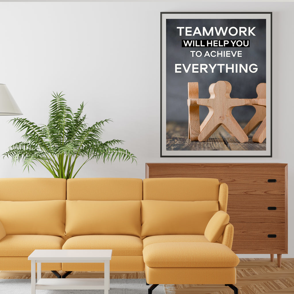 TEAMWORK WILL HELP YOU TO ACHEVE EVERYTHING