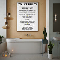 TOILET RULES