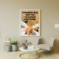 TEAMWORK WILL HELP YOU TO ACHEVE EVERYTHING